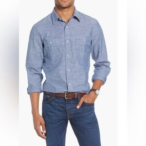 Nordstrom Chambray Button Down - size Large